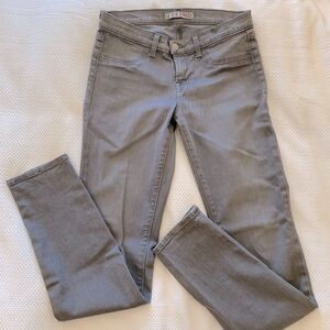 J Brand grey skinny jeans. Size 27